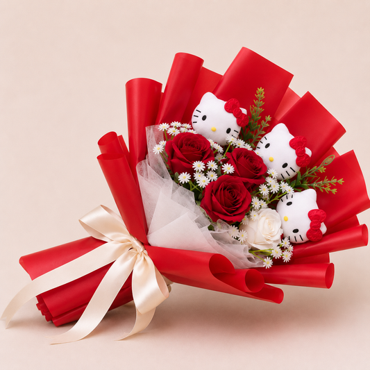 ❤️ Scarlet Bloom Bouquet