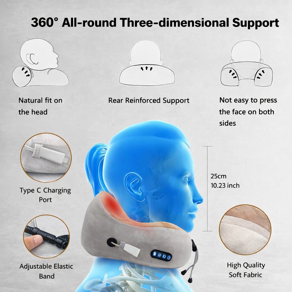 SnuggleBuzz™ Magic Massage Pillow