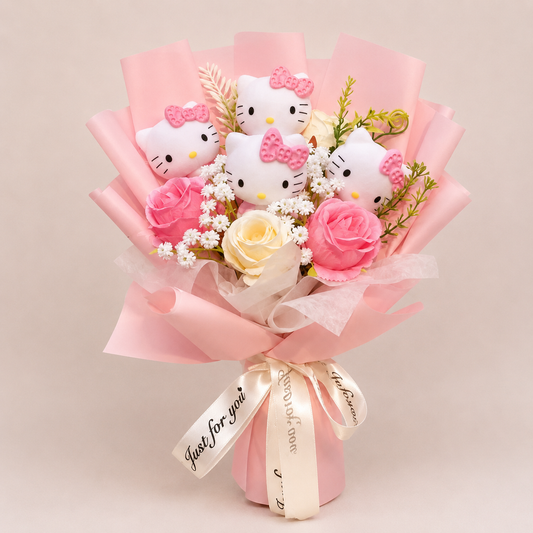 🌸 Pink Bloom Bouque