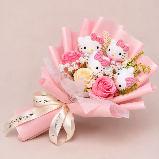 🌸 Pink Bloom Bouque